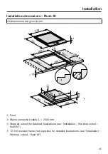 Preview for 65 page of Miele SmartLine Tepan Yaki Operating And Installation Instructions