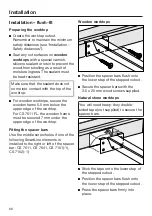 Preview for 66 page of Miele SmartLine Tepan Yaki Operating And Installation Instructions