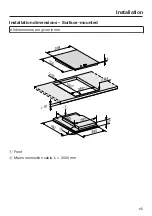 Предварительный просмотр 65 страницы Miele SmartLine Operating And Installation Instructions