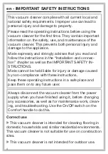 Preview for 4 page of Miele SMUL0 Operating Instructions Manual