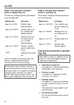 Preview for 20 page of Miele SMUL0 Operating Instructions Manual