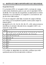 Preview for 42 page of Miele SMUL0 Operating Instructions Manual