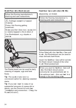 Preview for 60 page of Miele SO 2822 Series Operating Instructions Manual