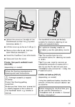 Preview for 61 page of Miele SO 2822 Series Operating Instructions Manual