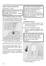 Preview for 62 page of Miele SO 2822 Series Operating Instructions Manual