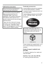 Preview for 75 page of Miele SO 2822 Series Operating Instructions Manual