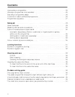 Preview for 4 page of Miele SoftTronic W 418 Operating Instructions Manual