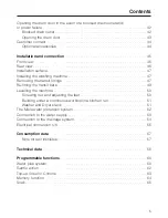 Preview for 5 page of Miele SoftTronic W 418 Operating Instructions Manual