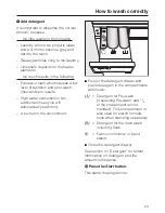 Preview for 23 page of Miele SoftTronic W 418 Operating Instructions Manual