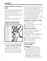 Preview for 30 page of Miele SoftTronic W 418 Operating Instructions Manual