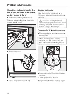 Preview for 42 page of Miele SoftTronic W 418 Operating Instructions Manual