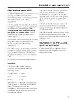 Preview for 55 page of Miele SoftTronic W 418 Operating Instructions Manual