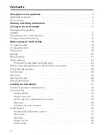 Предварительный просмотр 2 страницы Miele Standard Operating Instructions Manual
