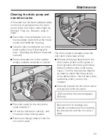 Preview for 69 page of Miele Standard Operating Instructions Manual