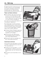 Предварительный просмотр 6 страницы Miele STB 20 Operating Instructions Manual