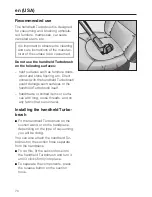 Preview for 70 page of Miele STB 20 Operating Instructions Manual