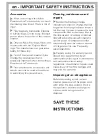 Preview for 7 page of Miele Swing H1 Operating Instructions Manual