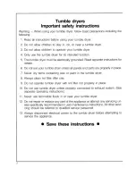 Preview for 2 page of Miele T 1069 C Operating Manual