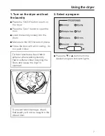 Предварительный просмотр 7 страницы Miele T 1322 C Operating Instructions Manual