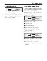 Предварительный просмотр 11 страницы Miele T 1322 C Operating Instructions Manual