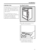 Предварительный просмотр 33 страницы Miele T 1322 C Operating Instructions Manual