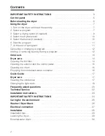 Preview for 2 page of Miele T 1323 C Operating Instructions Manual