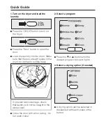 Preview for 22 page of Miele T 1329CI  CONDENSER DRYER - Operating Instructions Manual