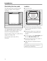 Preview for 38 page of Miele T 1329CI  CONDENSER DRYER - Operating Instructions Manual