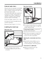 Preview for 39 page of Miele T 1329CI  CONDENSER DRYER - Operating Instructions Manual