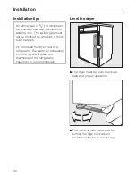 Предварительный просмотр 36 страницы Miele T 1339CI  CONDENSER - OPERATING Operating Instructions Manual