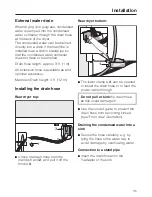 Предварительный просмотр 39 страницы Miele T 1339CI  CONDENSER - OPERATING Operating Instructions Manual