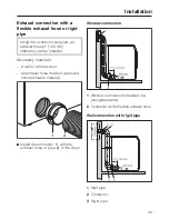 Preview for 33 page of Miele T 1403  VENT ED DRYER - OPERATING Operating Instructions Manual