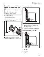 Preview for 33 page of Miele T 1405  VENT ED DRYER - OPERATING Operating Instructions Manual