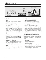 Предварительный просмотр 6 страницы Miele T 1515 Operating Instructions Manual