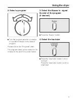 Предварительный просмотр 9 страницы Miele T 1515 Operating Instructions Manual