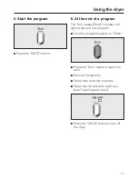 Предварительный просмотр 11 страницы Miele T 1515 Operating Instructions Manual