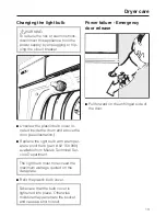 Предварительный просмотр 13 страницы Miele T 1515 Operating Instructions Manual