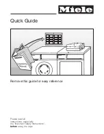 Preview for 17 page of Miele T 1570 C Operating Instructions Manual