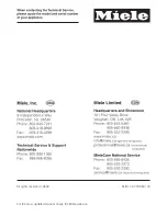 Preview for 36 page of Miele T 1570 C Operating Instructions Manual