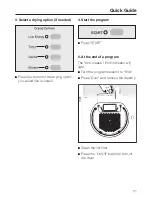 Предварительный просмотр 21 страницы Miele T 1576 Operating Instructions Manual