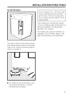 Предварительный просмотр 29 страницы Miele T 1576 Operating Instructions Manual