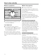 Предварительный просмотр 12 страницы Miele T 224 Operating Instructions Manual