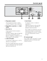 Предварительный просмотр 9 страницы Miele T 230 C Operating Instructions Manual