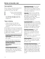 Preview for 10 page of Miele T 234 C Operating Instructions Manual