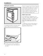 Предварительный просмотр 32 страницы Miele T 240 Operating Instructions Manual