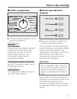 Предварительный просмотр 15 страницы Miele T 250 C Operating Instructions Manual