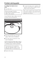 Предварительный просмотр 32 страницы Miele T 250 C Operating Instructions Manual