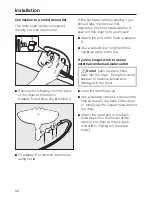 Предварительный просмотр 38 страницы Miele T 250 C Operating Instructions Manual