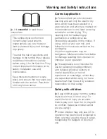 Preview for 5 page of Miele T 284 Operating Instructions Manual