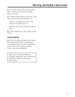 Preview for 9 page of Miele T 284 Operating Instructions Manual